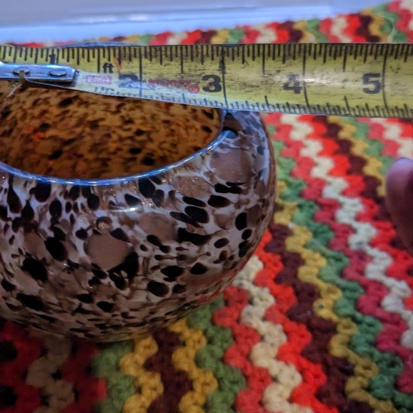 Italian style glass candle vessel / goody jar - Picture 9 of 9